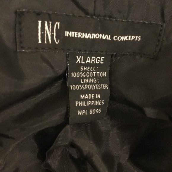 INC International,  Coat, XL, Nav/White - Picture 6 of 6